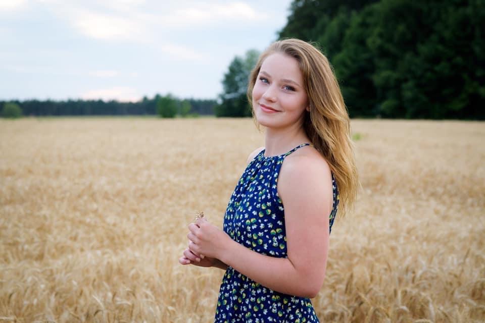 Saige Tichy, 2020 Dr. Backer Scholarship recipient